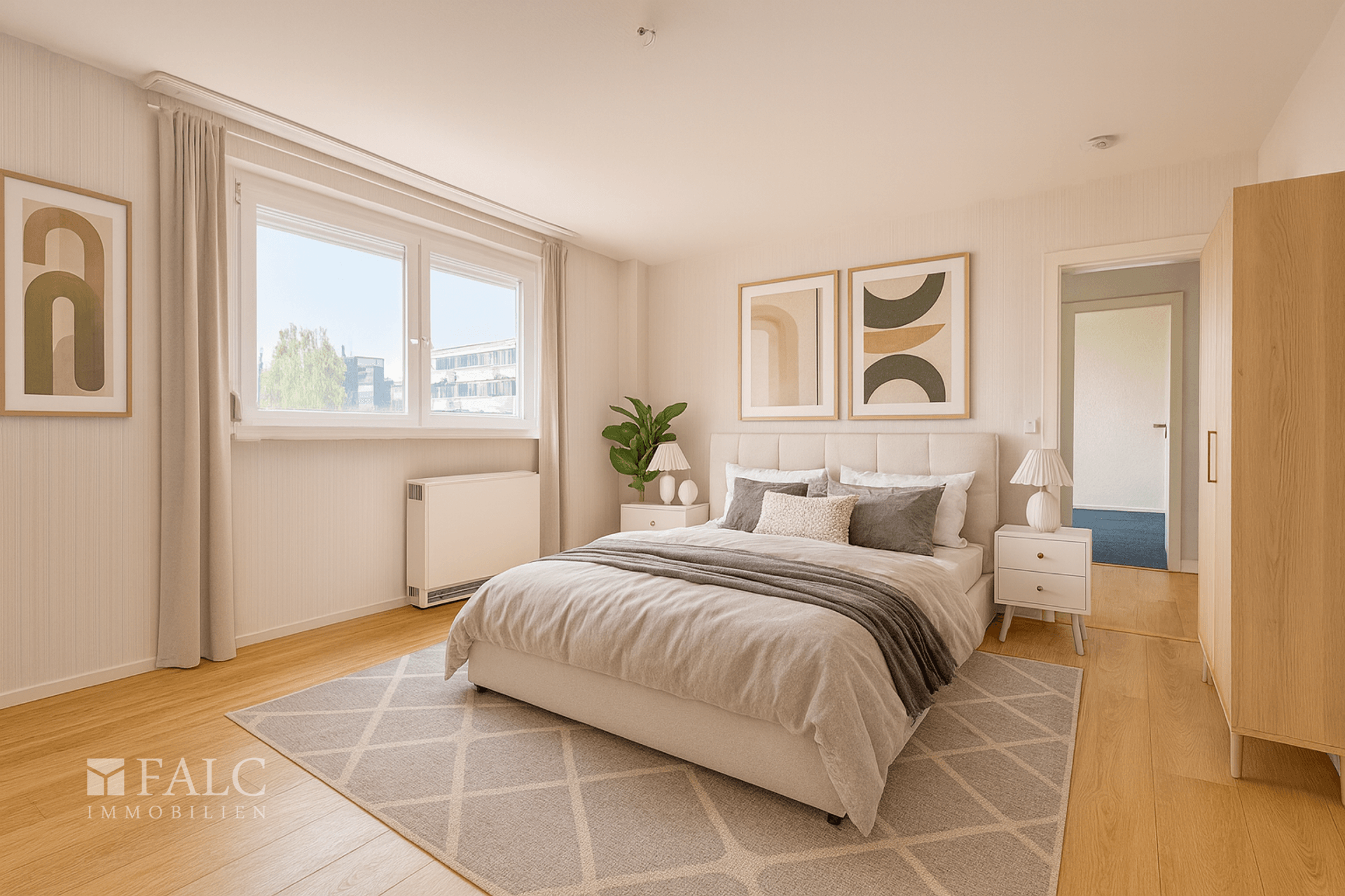 Schlafzimmer KI-generiert